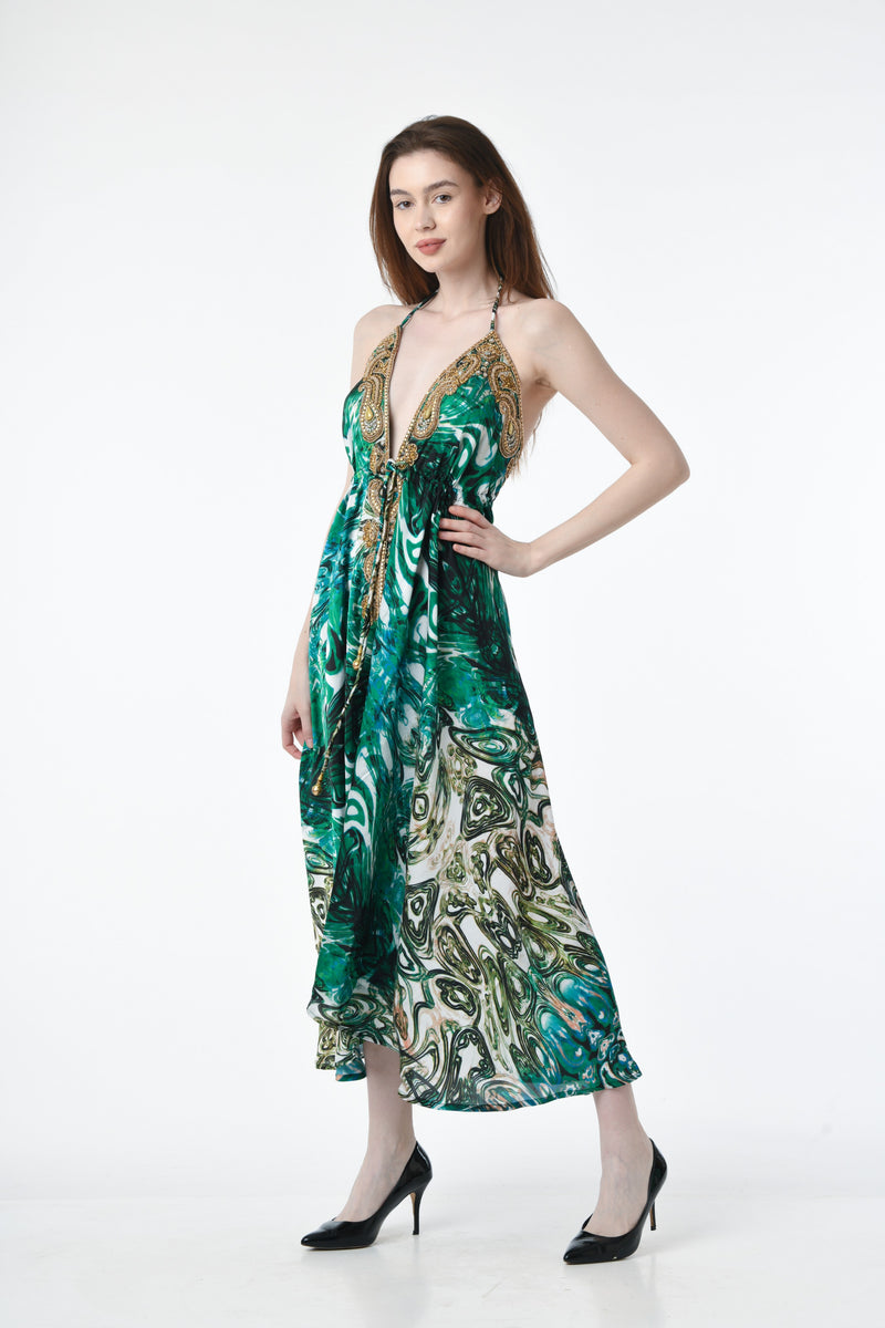 PD585 Green Marble – Manish Vaid Designs