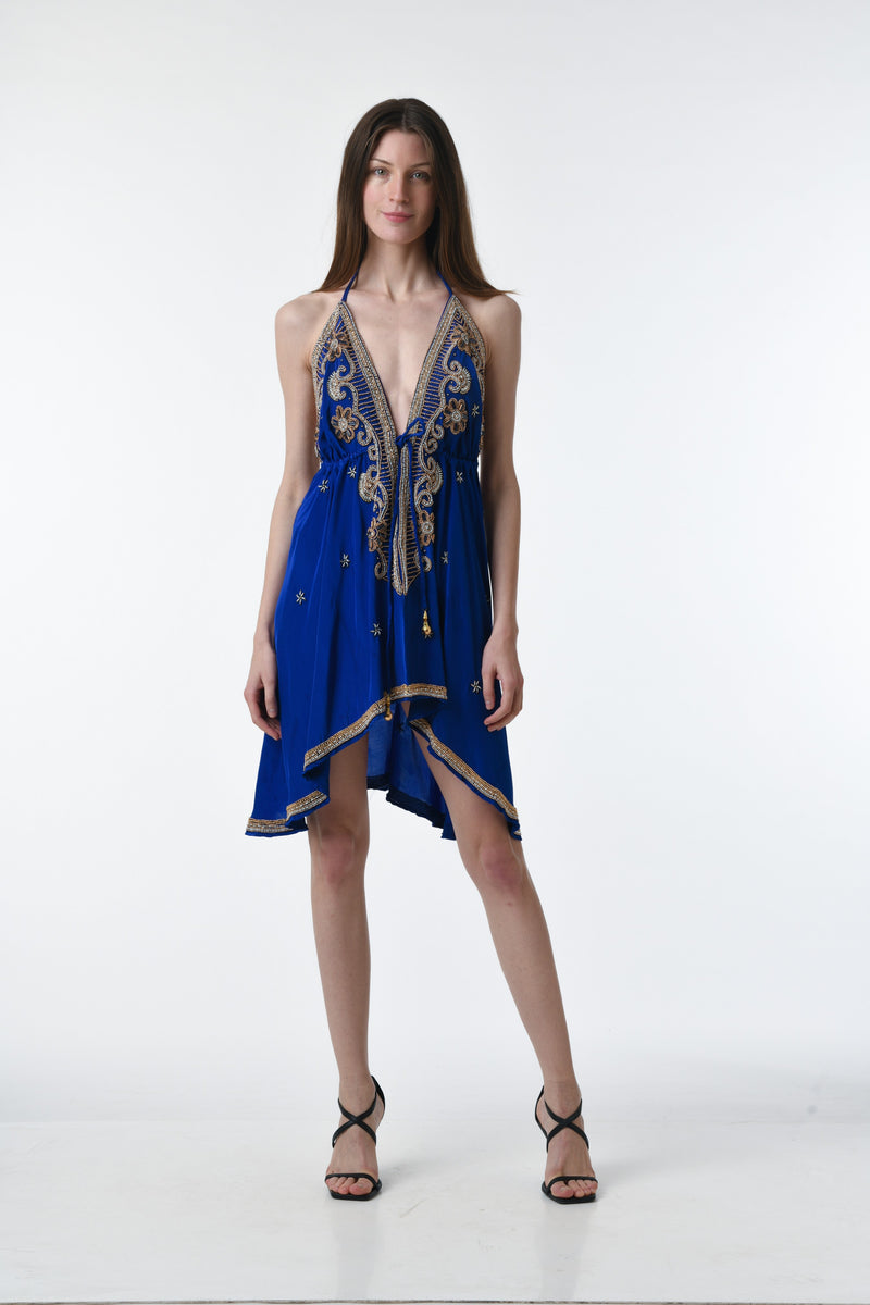 lyon halter dress PDS630 Lyon Short Halter Dress